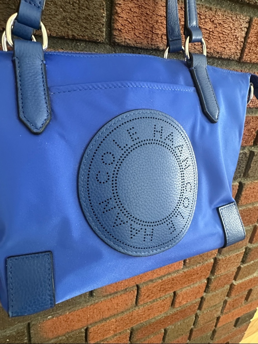 Cole Haan Electric Blue Tote - Picture 2 of 8